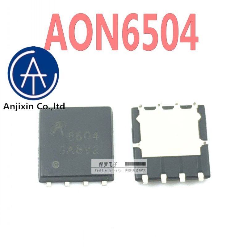 100%  ǰ MOS FET AON6504 6504 DFN5X6,  , 10 